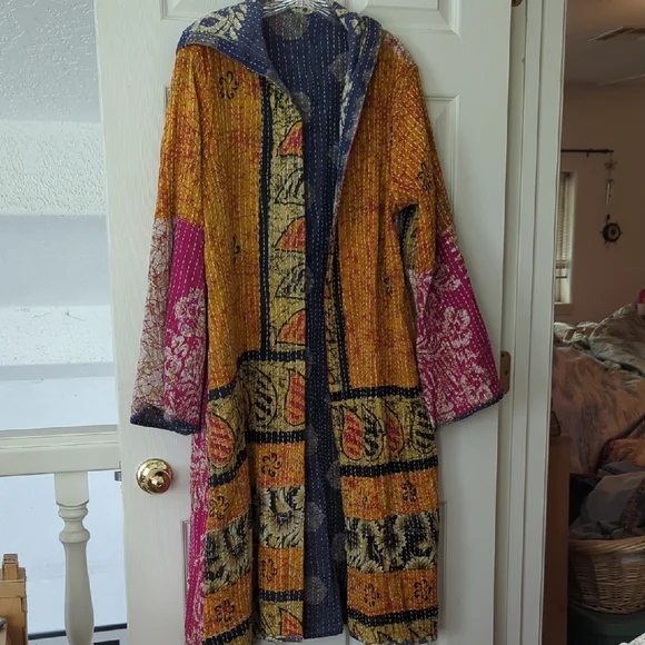 Renew Vintage Indira Kantha Robe - Picture 3 of 4